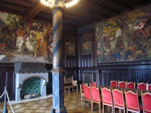 Schloss Burg Gemälde